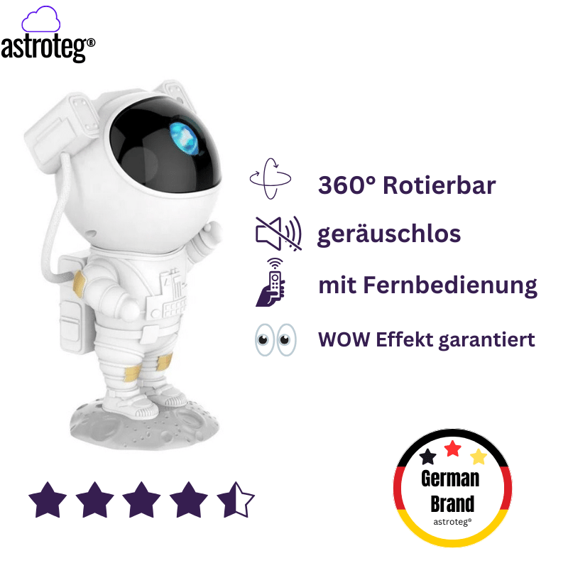 astroteg® - Astronaut Galaxie Projektor