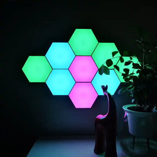 astroteg® - Hexagon LED Panel Wandleuchten
